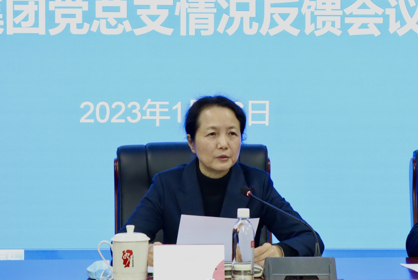 省水投集团党委巡察组向工程咨询集团党总支反馈巡察情况
