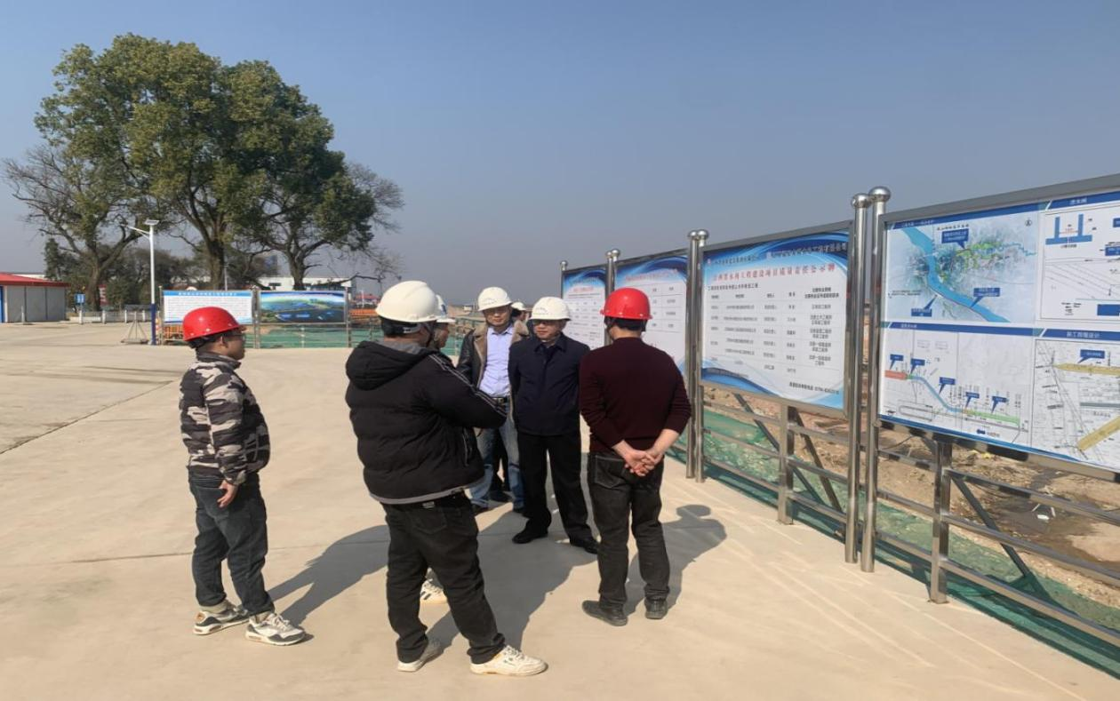 胡文赴疏山水利枢纽督导检查质量安全工作
