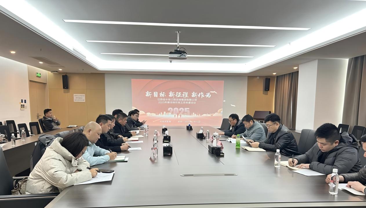 聚焦短板出良策，放眼远景绘鸿图——工程咨询集团市场开发部召开2025年度市场开发工作务虚会