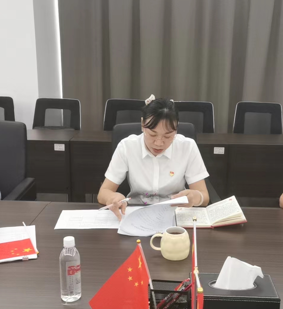 安澜党支部召开“迎国庆正党风 鼓足干劲争上游”主题党日活动