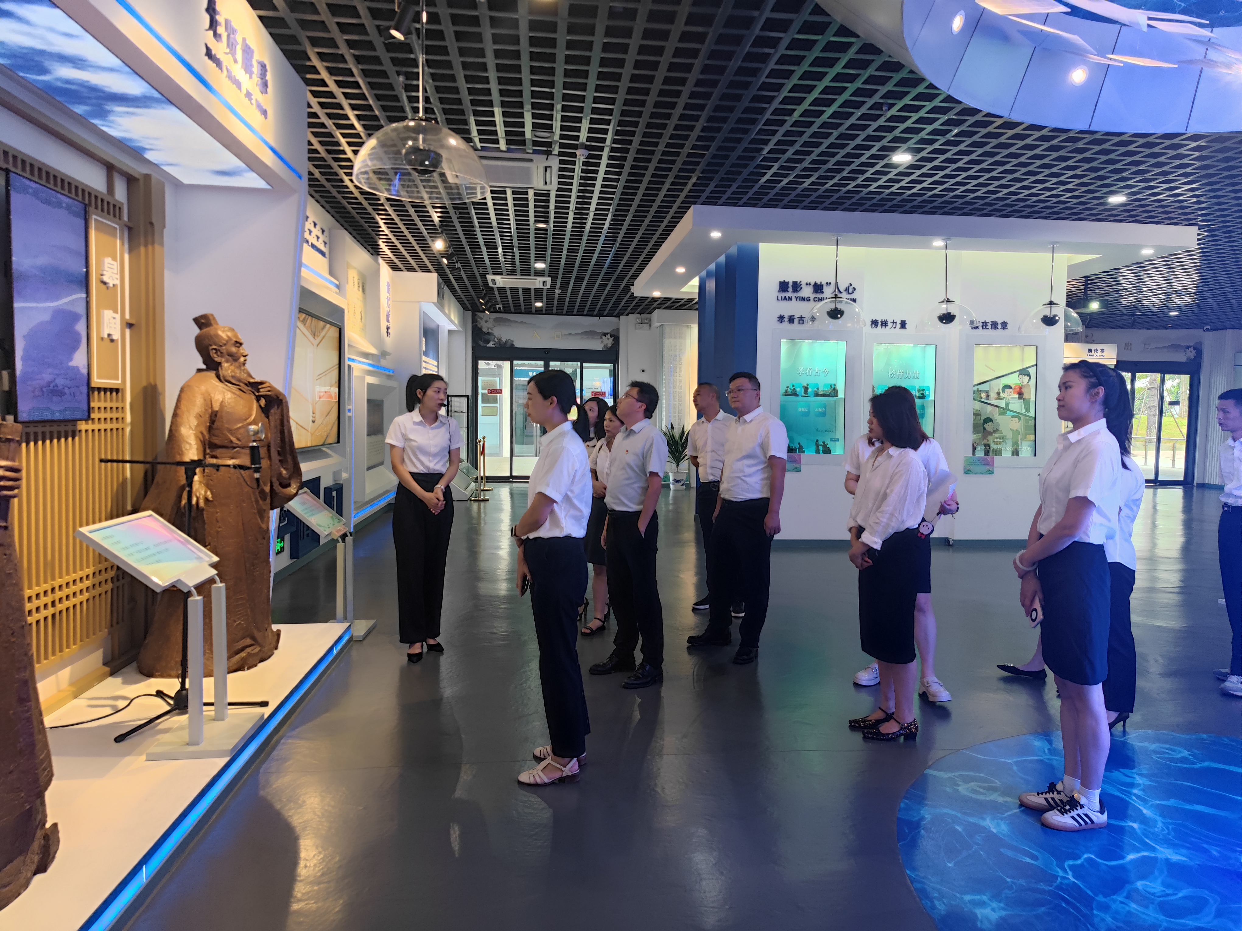 监理联合党支部组织开展“警钟长鸣知敬畏,永葆廉洁践初心”主题党日活动