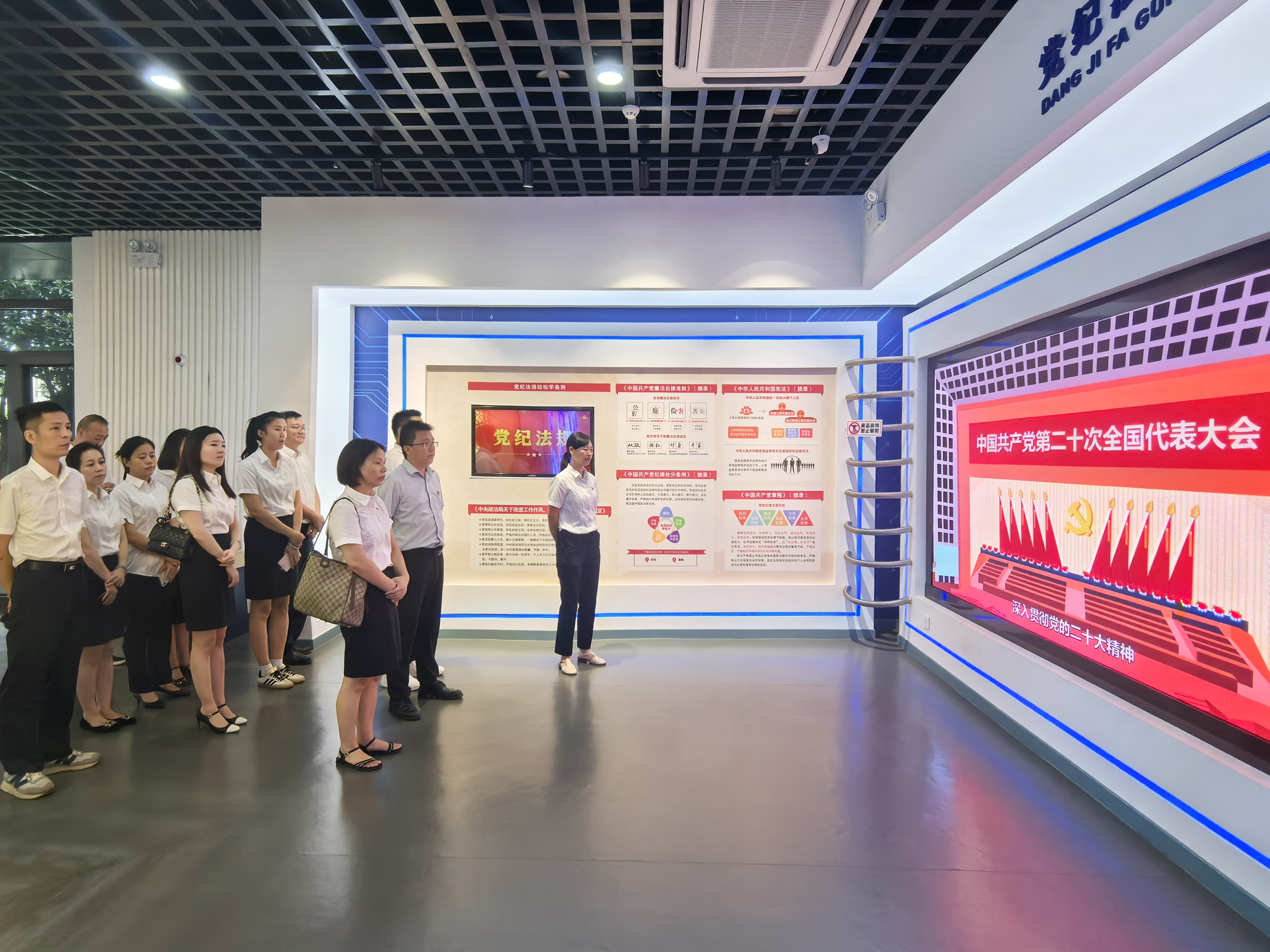 监理联合党支部组织开展“警钟长鸣知敬畏，永葆廉洁践初心”主题党日活动